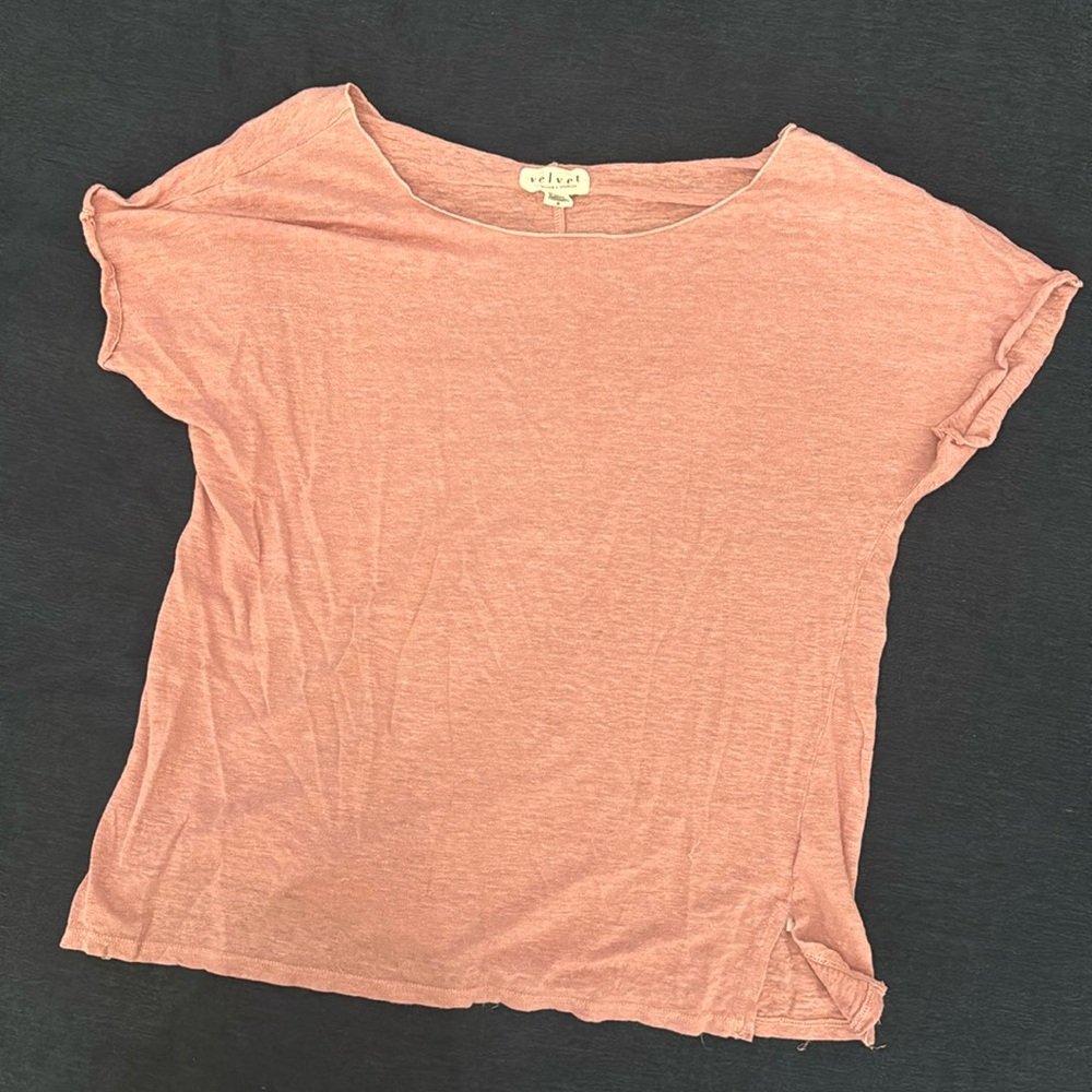 Linen tshirt by velvet